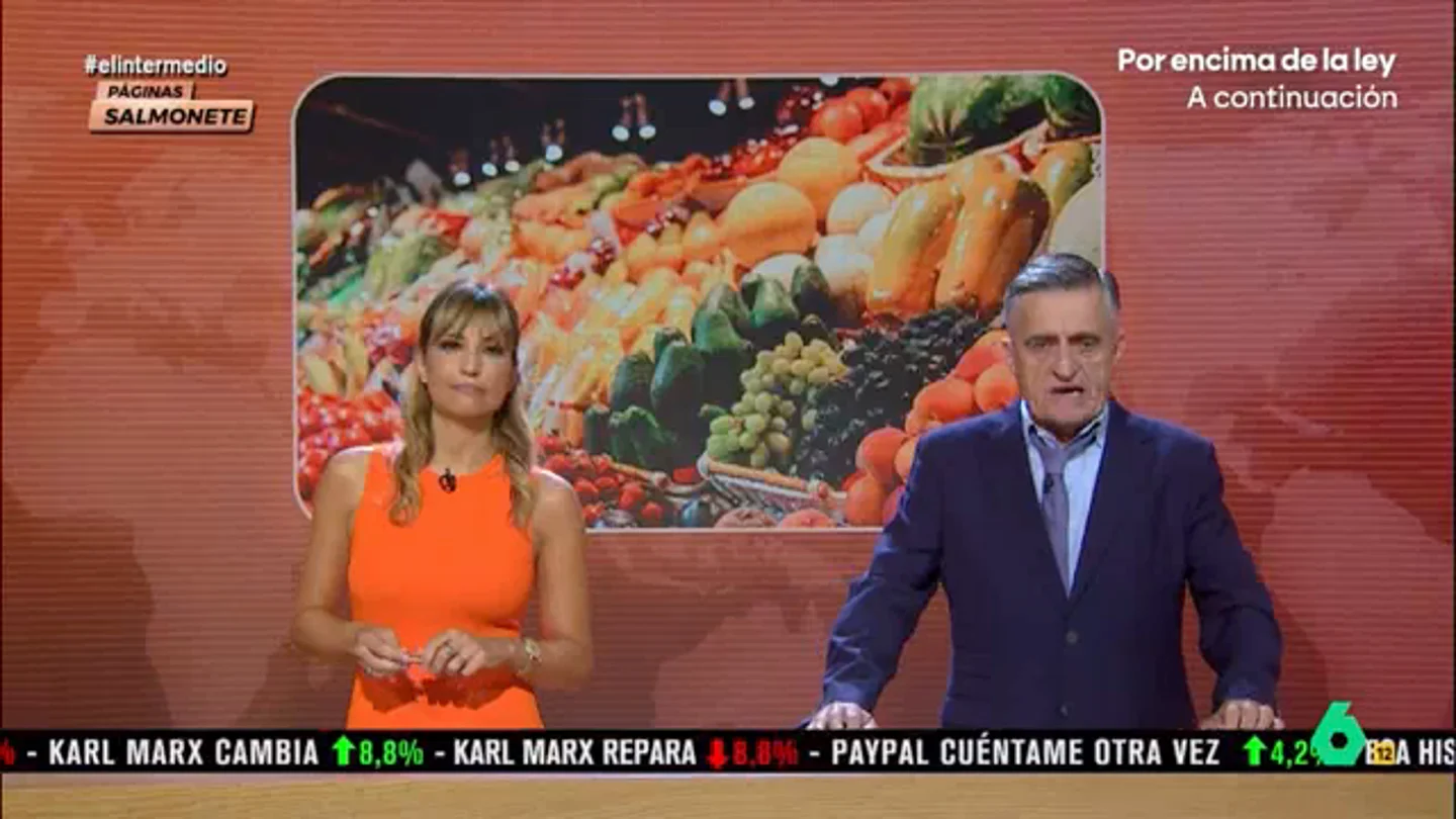 Wyoming, sobre la bajada de precios: "Es malo para los que ligan en el super, con el carro lleno no se verá la piña" La moderación del IPC ha hecho que los precios en los supermercados y demás establecimientos alimentarios se hayan moderador, algo beneficios para las familias que podrán llenar más la cesta de la compra.