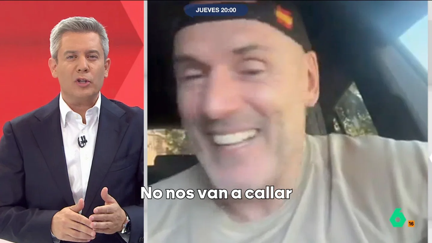 El mensaje de apoyo de Rodrigo Blázquez a los compañeros de Equipo de Investigación tras las amenazas de 'Desokupa': "No nos van a callar" El mensaje de apoyo de Rodrigo Blázquez a los compañeros de Equipo de Investigación tras las amenazas de 'Desokupa': "No nos van a callar"