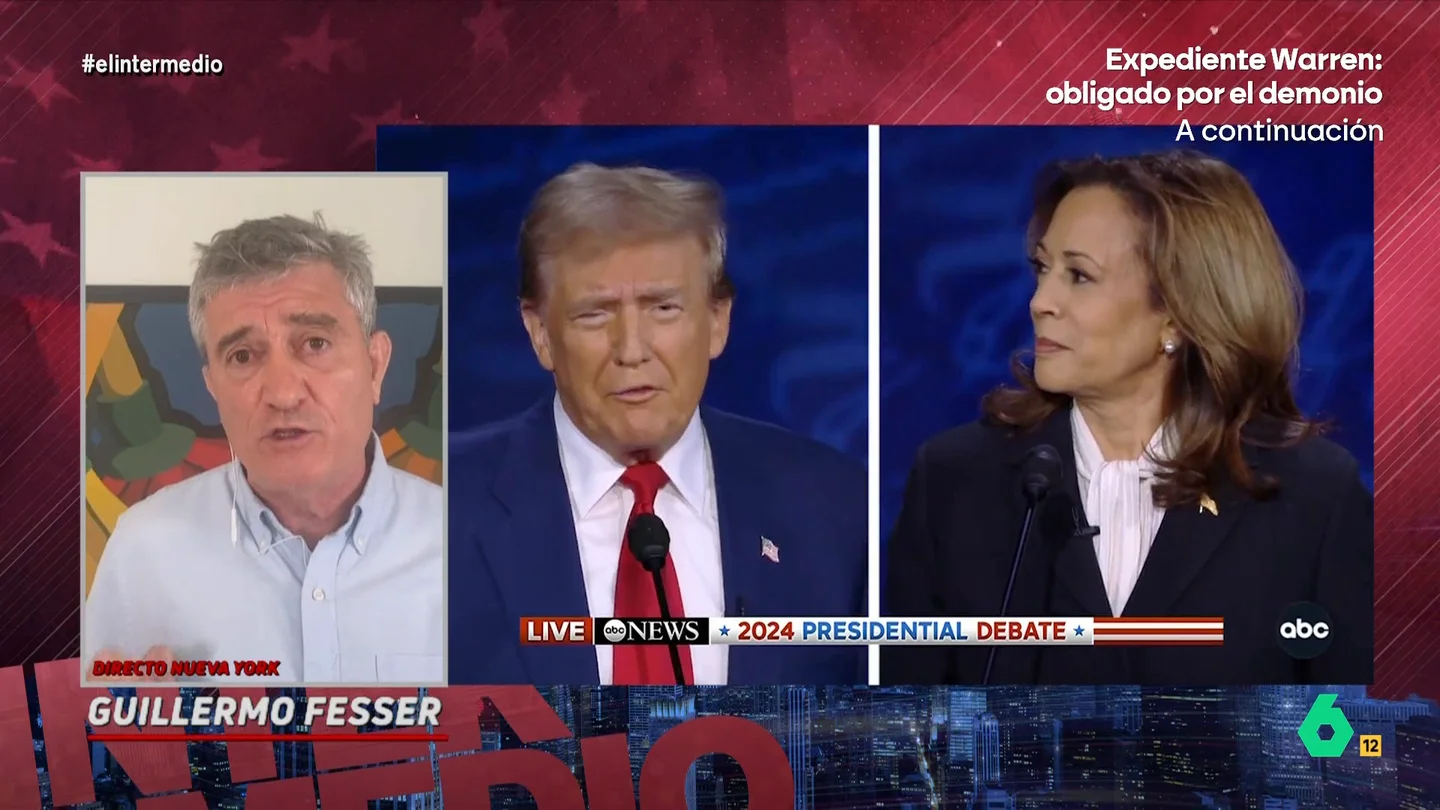 Guillermo Fesser: "Donald Trump plantea como un combate de lucha libre, pero Kamala Harris le acorraló" Guillermo Fesser: "Donald Trump plantea como un combate de lucha libre, pero Kamala Harris le acorraló"