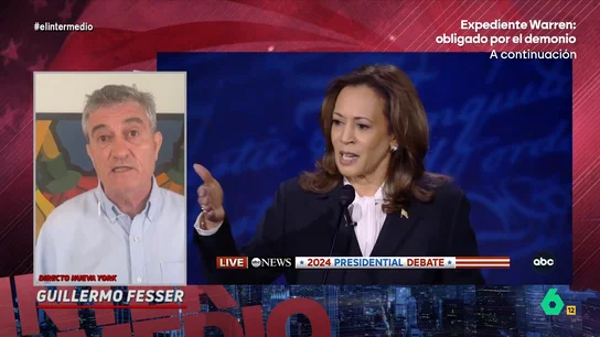 Guillermo Fesser, sobre el debate presidencial en EEUU: "Ahora se sabe que Kamala Harris está preparada y que hay partido" Guillermo Fesser, sobre el debate presidencial en EEUU: "Ahora se sabe que Kamala Harris está preparada y que hay partido"