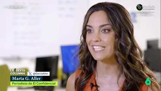 Marta García Aller: "Hay muchos expertos en innovación para los que Elon Musk es un cantamañanas" "Es un genio del marketing pero, cuando rascas un poco, encuentras proyectos como el del Hyperloop, ese túnel que iba a revolucionarlo todo, que se quedó en nada", recuerda la periodista Marta García Aller en este vídeo de laSexta Columna.