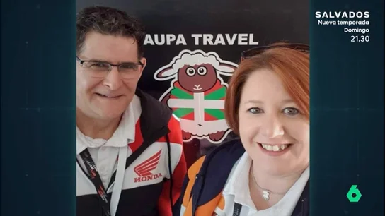 'Ana, la fantástica' y su marido, Eduardo 'Ana, la fantástica' y su marido, Eduardo