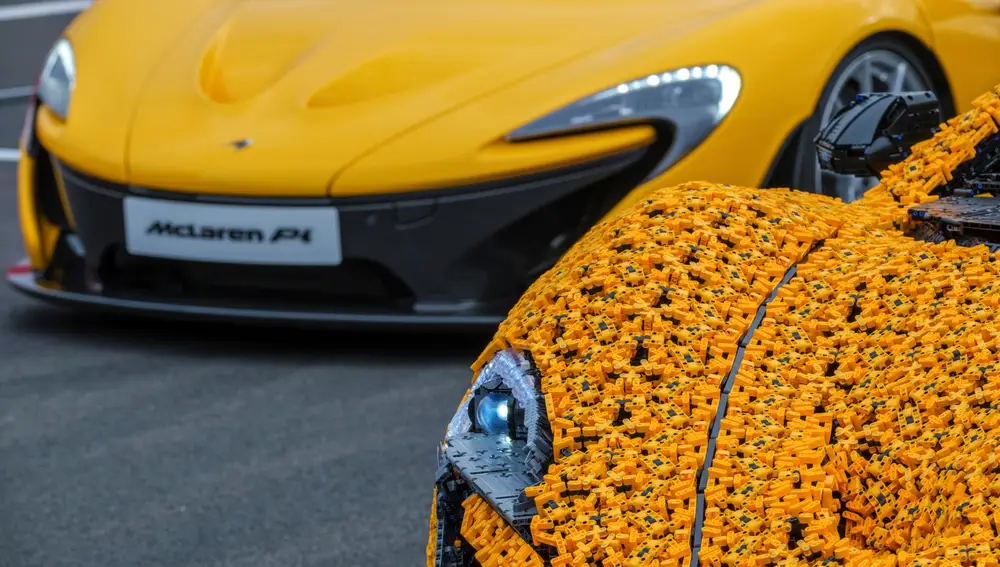 Lego y McLaren crean un P1 a escala real Lego y McLaren crean un P1 a escala real