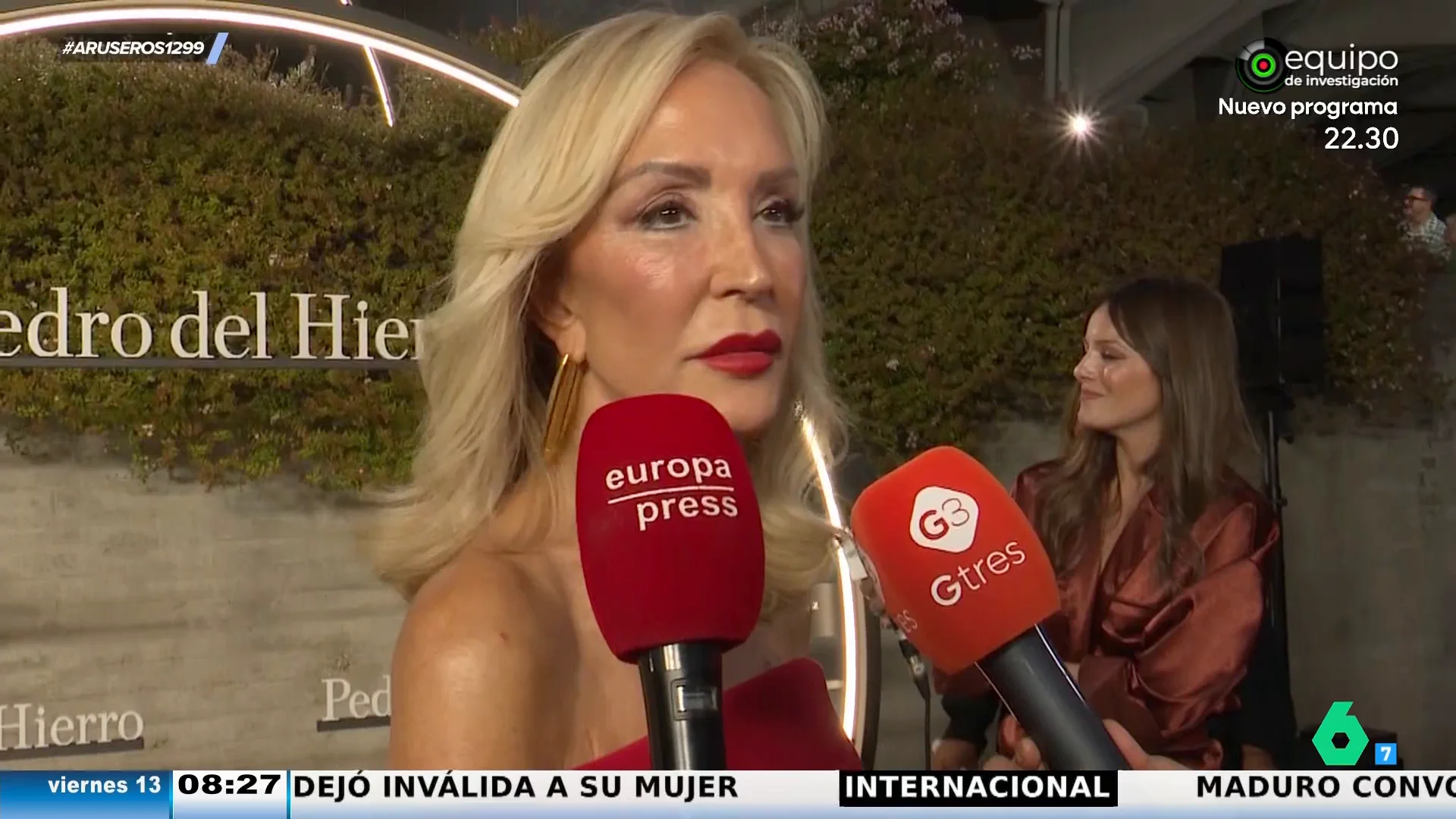 El dardo de Carmen Lomana a Isabel Preysler: "Aquí hay estrellas mucho más interesantes que ella, como Alaska"