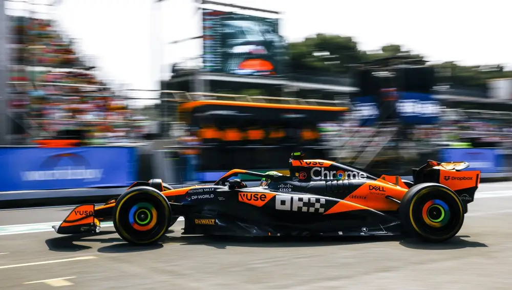 Los McLaren fueron los grandes tapados del día Los McLaren fueron los grandes tapados del día