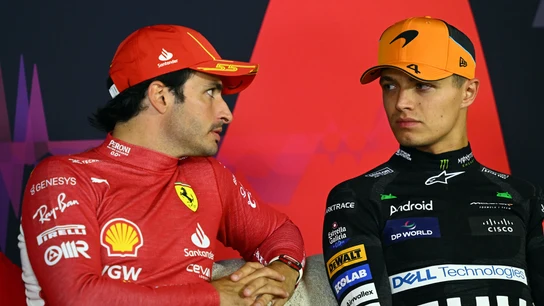 Carlos Sainz y Lando Norris Carlos Sainz y Lando Norris