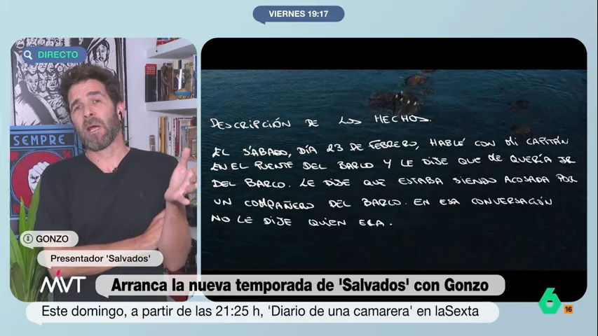 "No ha sido ni una, ni dos, ni tes, ni cinco veces las que hemos intentado que se pusiese delante de las cámaras y respondiese a las preguntas", afirma Gonzo, que en este vídeo habla del terrible caso con el que arranca la nueva temporada de 'Salvados'.