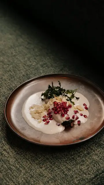 Chile en nogada del restaurante mexicano La Única Chile en nogada del restaurante mexicano La Única