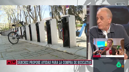 La crítica de Cembrero: "¿De qué sirve una ayuda estatal para bicicletas si el alcalde de Madrid (Almeida) no quiere crear carriles bicis?" La crítica de Cembrero: "¿De qué sirve una ayuda estatal para bicicletas si el alcalde de Madrid (Almeida) no quiere crear carriles bicis?"
