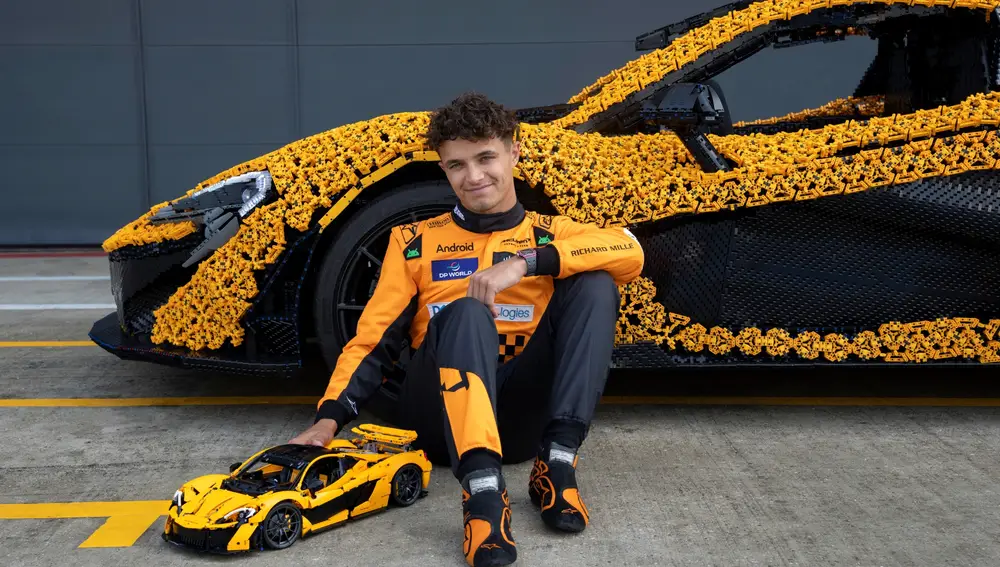 Lego y McLaren crean un P1 a escala real Lego y McLaren crean un P1 a escala real