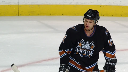 Stephen Peat, con los Capitals Stephen Peat, con los Capitals