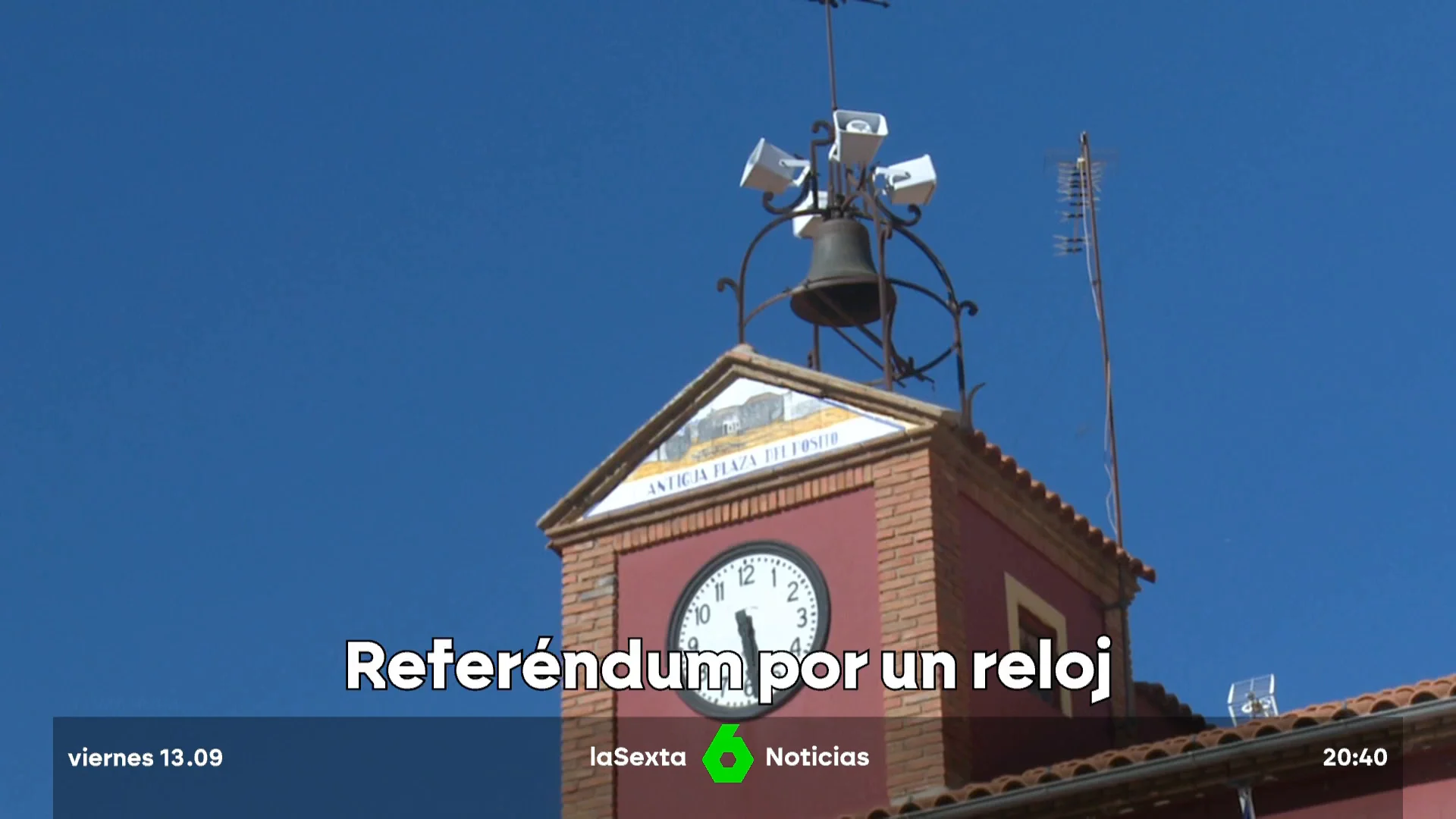 referéndum por un reloj