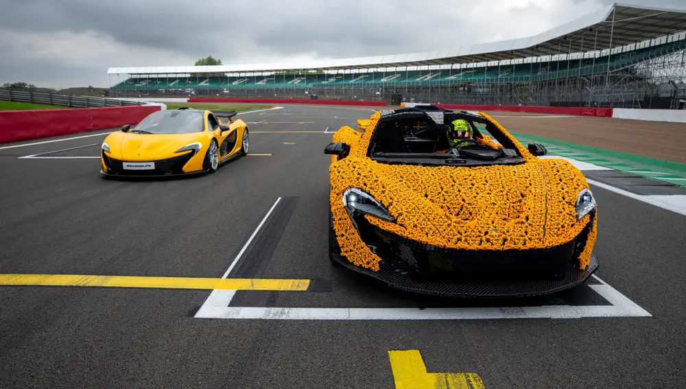 Lego y McLaren crean un P1 a escala real Lego y McLaren crean un P1 a escala real