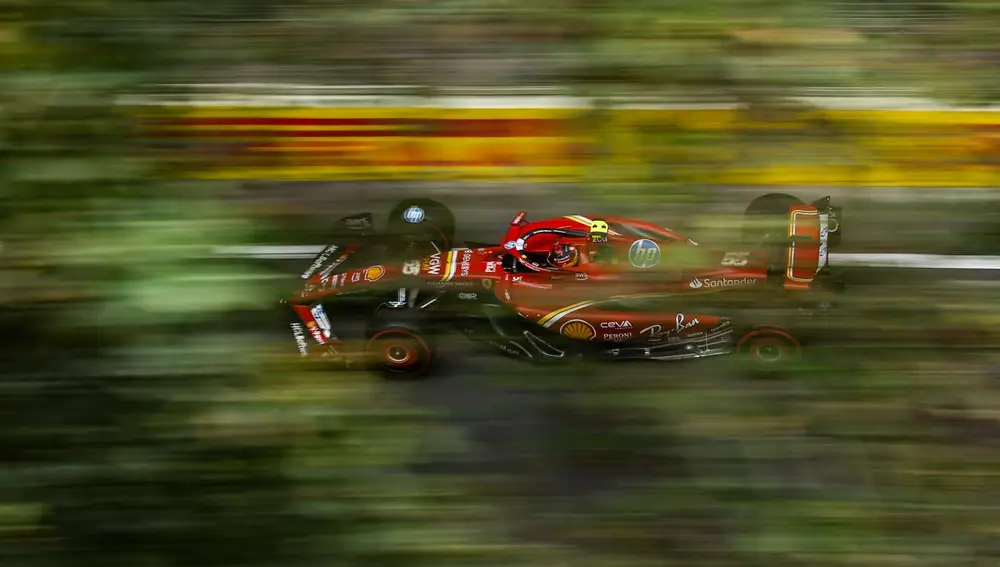 Carlos Sainz saldrá tercero, Alonso octavo Carlos Sainz saldrá tercero, Alonso octavo