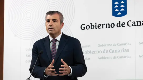 Imagen de archivo del vicepresidente de Canarias, Manuel Domínguez. Imagen de archivo del vicepresidente de Canarias, Manuel Domínguez.