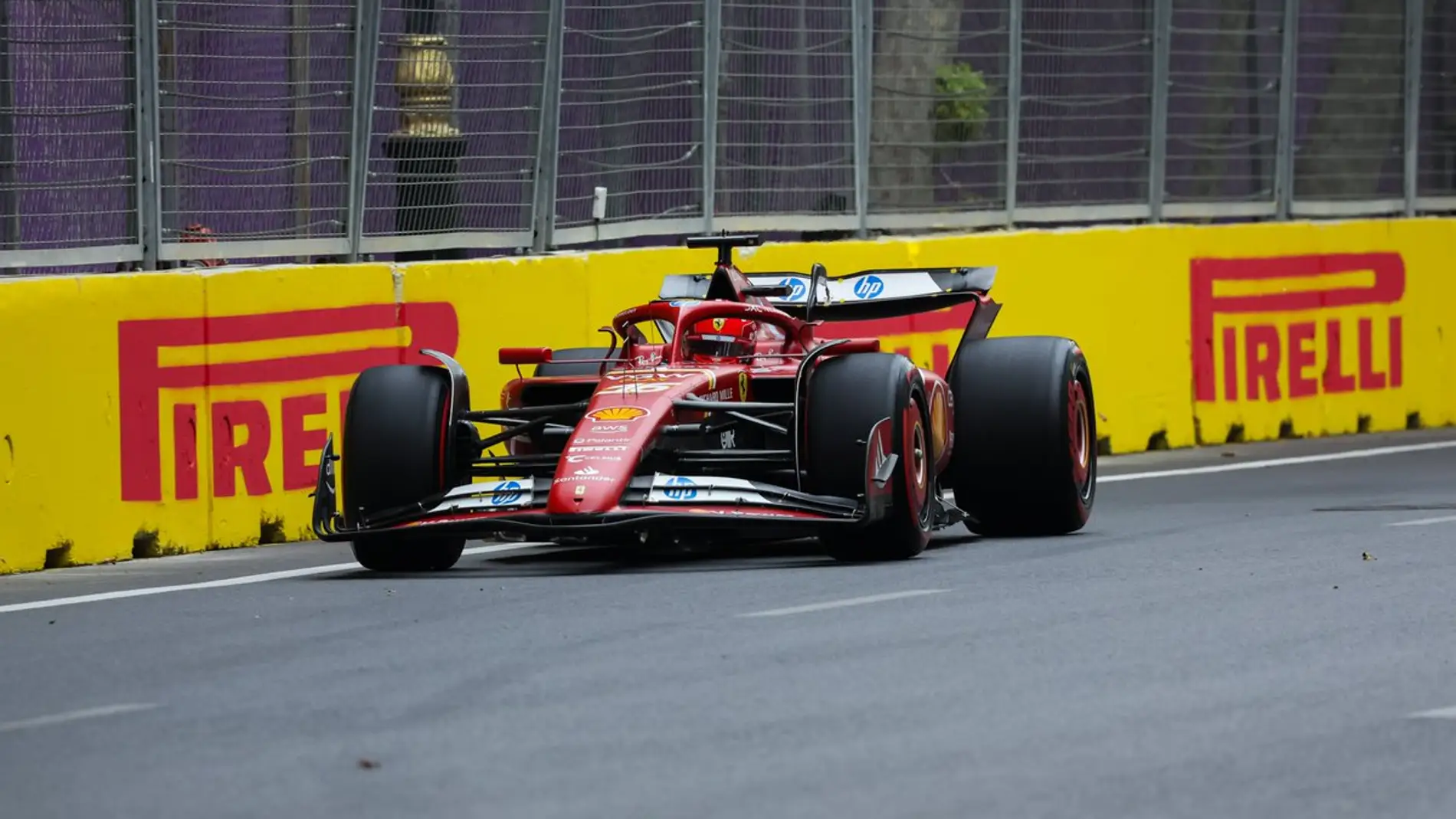 Charles Leclerc consigue el póker de poles, en la debacle de Lando Norris Charles Leclerc consigue el póker de poles, en la debacle de Lando Norris