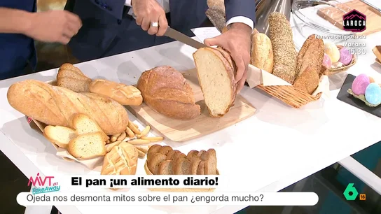 Pablo Ojeda desmonta los mil y un mitos sobre el pan: "No hay que tenerle tanto miedo" Pablo Ojeda desmonta los mil y un mitos sobre el pan: "No hay que tenerle tanto miedo"