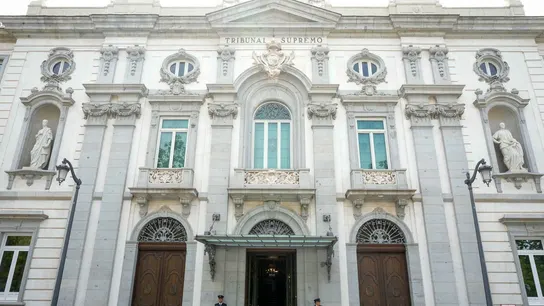 Vista de la entrada principal de la sede del Tribunal Supremo durante el acto solemne de Apertura del Año Judicial. Vista de la entrada principal de la sede del Tribunal Supremo durante el acto solemne de Apertura del Año Judicial.
