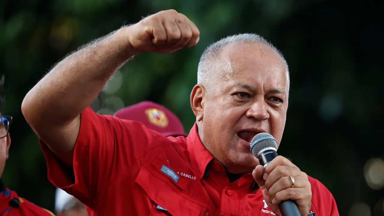 ¿Quién es Diosdado Cabello? El hombre que anunció la detención de los dos españoles en Venezuela