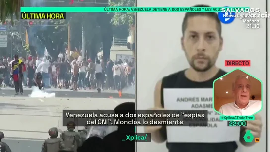 Ignacio Cembrero critica la comparecencia del Gobierno venezolano tras las detenciones Ignacio Cembrero critica la comparecencia del Gobierno venezolano tras las detenciones