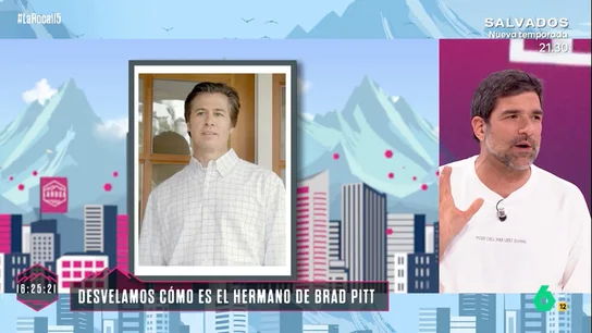 Nacho García da un 'repaso' al hermano de Brad Pitt: "No se parece a Brad Pitt, ni de lejos" Nacho García da un 'repaso' al hermano de Brad Pitt: "No se parece a Brad Pitt, ni de lejos"