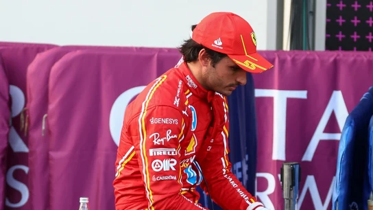 Carlos Sainz, cabizbajo Carlos Sainz, cabizbajo
