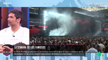 La reflexión de Nacho García sobre la cancelación de los conciertos del Bernabéu: "Si hubieran sido los vecinos de otra zona, ¿les habrían hecho caso?" 