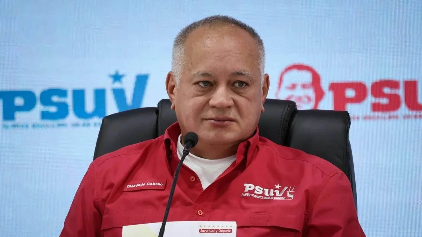 El primer vicepresidente del PSUV, Diosdado Cabello El primer vicepresidente del PSUV, Diosdado Cabello