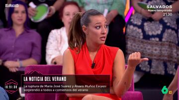 Sara Ramos: "Para mí la noticia del verano es el divorcio de Juan del Val y Nuria Roca" LA ROCA 