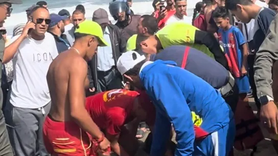 El cuerpo de una joven marroquí, hallado sin vida en una playa de Fnidek El cuerpo de una joven marroquí, hallado sin vida en una playa de Fnidek