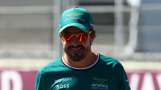 Fernando Alonso, piloto de Aston Martin Fernando Alonso, piloto de Aston Martin