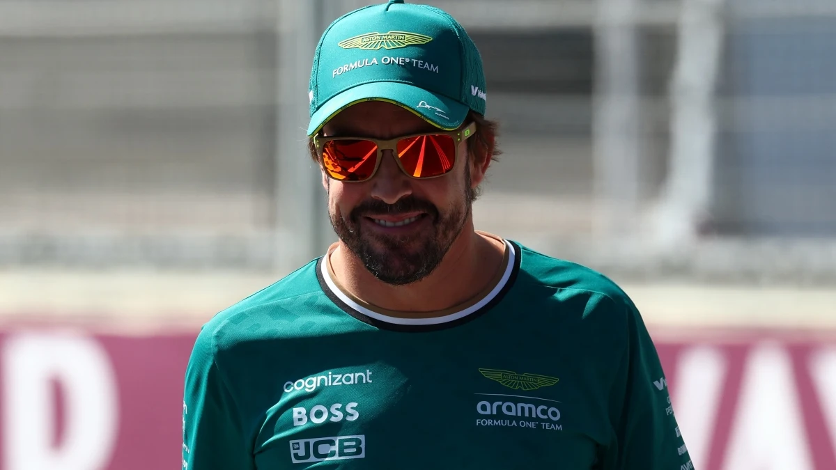 Fernando Alonso, piloto de Aston Martin