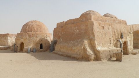 Escenario cinematográfico de Star Wars en Túnez