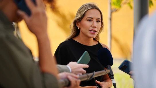 La vicesecretaria de Movilización y Reto Digital del PP, Noelia Núñez, en una imagen de archivo La vicesecretaria de Movilización y Reto Digital del PP, Noelia Núñez, en una imagen de archivo