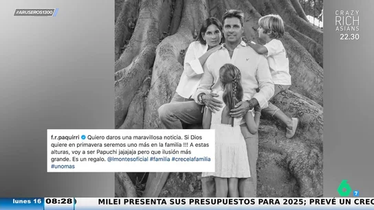 Fran Rivera anuncia que espera un tercer hijo con Lourdes Montes: "A estas alturas voy a ser Papuchi" Fran Rivera anuncia que espera un tercer hijo con Lourdes Montes: "A estas alturas voy a ser Papuchi"