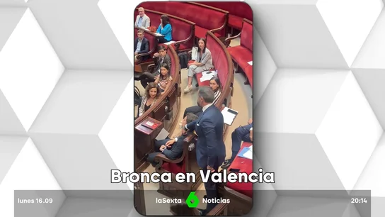 Bronca en el Ayuntamiento de Valencia Bronca en el Ayuntamiento de Valencia