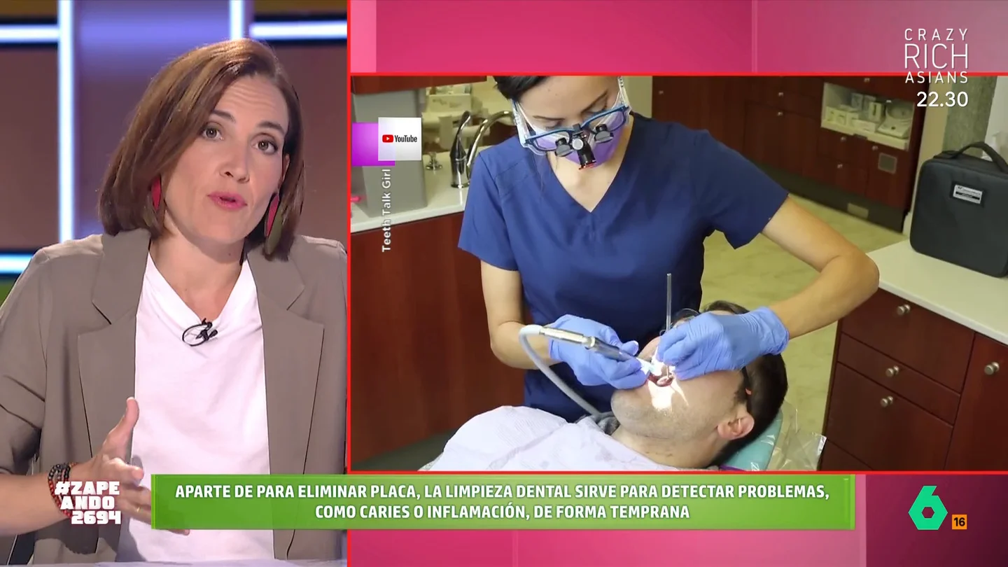 Del examen inicial al enjuague final: Boticaria García detalla el paso a paso de una limpieza bucal La farmacéutica expone la importancia de este tratamiento para mantener una buena salud bucodental. Como indica, es un tratamiento que permite detectar problemas de manera temprana y evitar que estos se agraven.