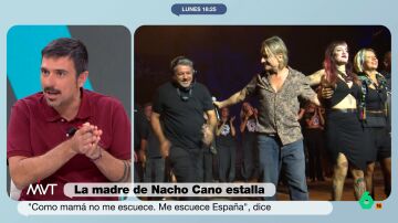 Ramón Espinar, sobre la madre de Nacho Cano: "A esa señora, enhorabuena, siempre hay que estar con tus hijos a tope"