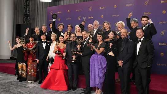 El reprto de 'Shogun' durante la 76ª ceremonia anual de los Premios Emmy celebrada en el Peacock Theater de Los Ángeles, California, Estados Unidos, el 15 de septiembre de 2024. El reprto de 'Shogun' durante la 76ª ceremonia anual de los Premios Emmy celebrada en el Peacock Theater de Los Ángeles, California, Estados Unidos, el 15 de septiembre de 2024.