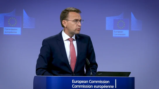 El portavoz de Exteriores de la UE, Peter Stano El portavoz de Exteriores de la UE, Peter Stano