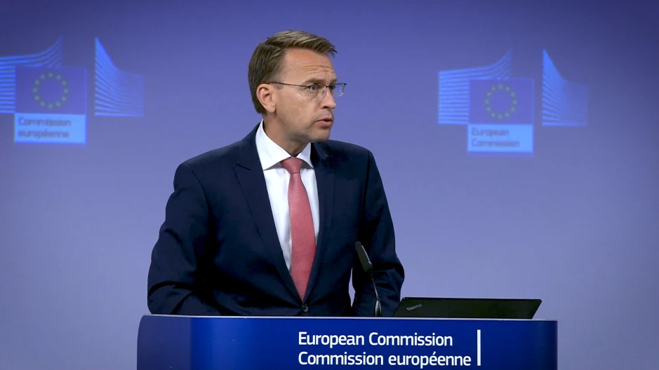 El portavoz de Exteriores de la UE, Peter Stano