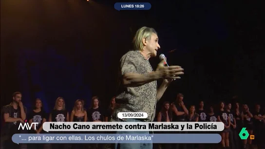 Cristina Pardo, sobre las palabras de Nacho Cano contra la Policía Cristina Pardo, sobre las palabras de Nacho Cano contra la Policía