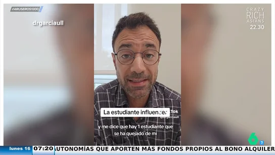 Un profesor cuenta la polémica que tuvo con una alumna influencer: "Me cambian o me quejo en Instagram" Un profesor cuenta la polémica que tuvo con una alumna influencer: "Me cambian o me quejo en Instagram"