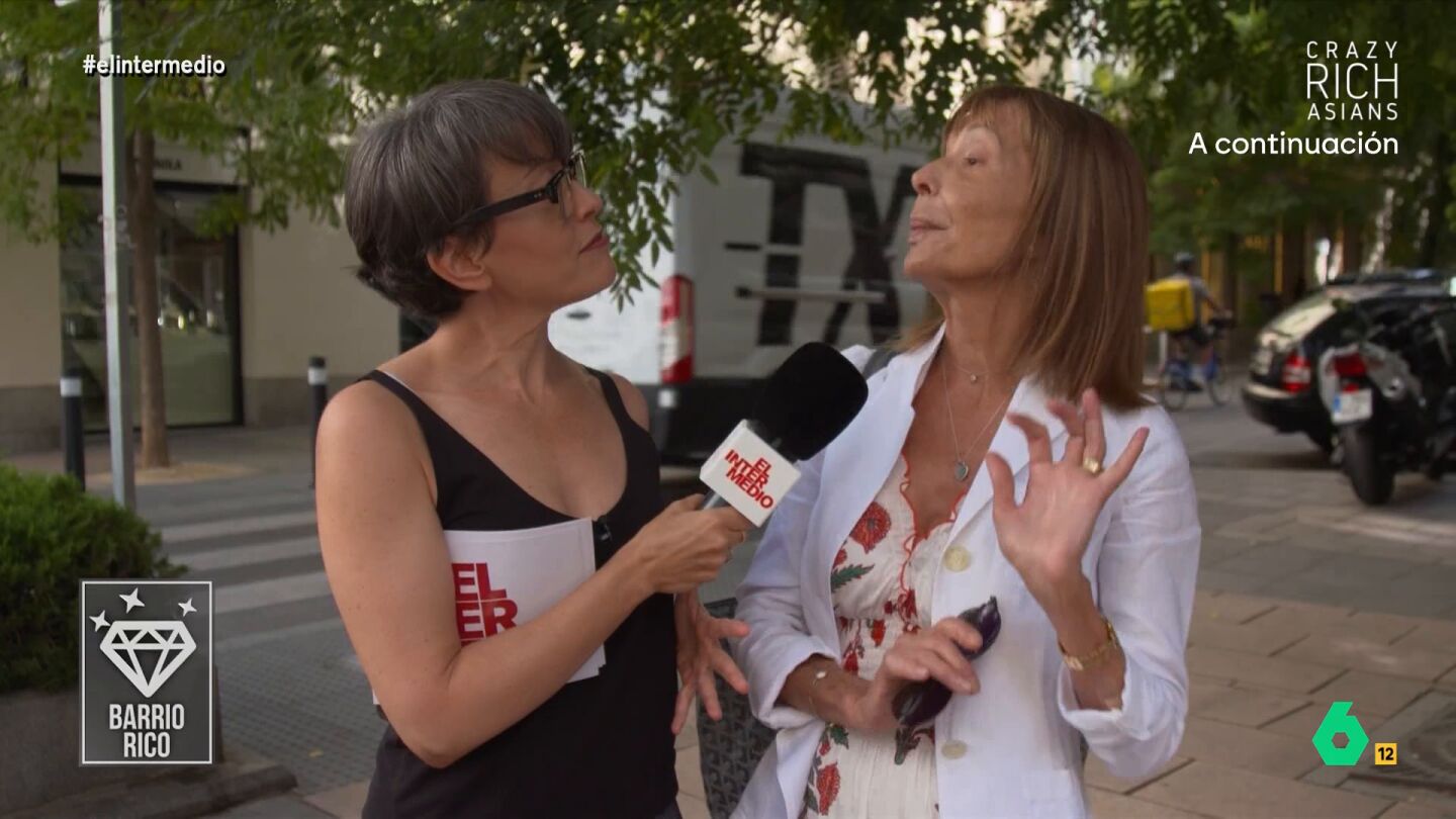 "Tal vez me haga el cuello tambi&eacute;n, vamos a ver", afirma esta mujer a Thais Villas en una nueva entrega de 'Barrio rico, barrio obrero' donde la reportera de El Intermedio reacciona de forma divertida: "Es usted mi musa", le comenta en este v&iacute;deo.