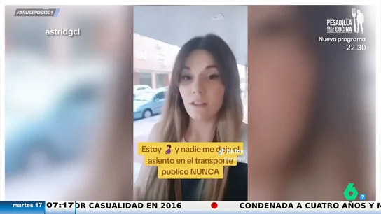 Una mujer embarazada estalla ante la falta de educación de la gente en un autobús: "Estás donde no debes" Una mujer embarazada estalla ante la falta de educación de la gente en un autobús: "Estás donde no debes"