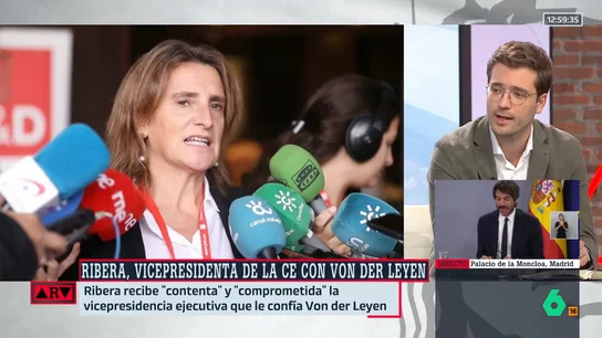 Alan Barroso (politólogo), tras el nuevo cargo de Ribera: "Contra el criterio del PP, España nunca ha tenido tanta fuerza en Europa" Alan Barroso (politólogo), tras el nuevo cargo de Ribera: "Contra el criterio del PP, España nunca ha tenido tanta fuerza en Europa"