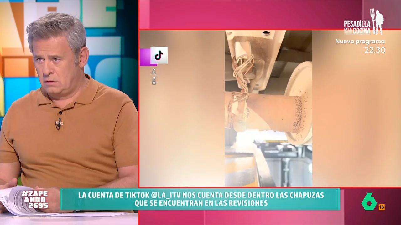 Las cosas más locas que se encuentras los trabajadores de la ITV: de una luna pegada con celo a un tubo de escape sujeto con alambre