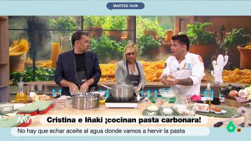 El chef Carlos Maldonado 'elige' a su cocinero preferido: "Yo soy de vuestro equipo, pero me tira más Cristina"