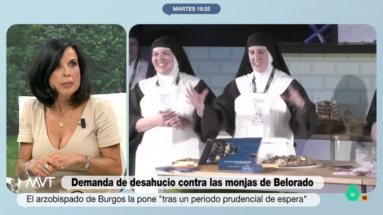 Bea de Vicente, sobre el desahucio a las clarisas de Belorado Beatriz de Vicente analiza en este vídeo el caso de las monjas de Belorado, después de que el arzobispado de Burgos haya decidido finalmente poner la demanda de desahucio del convento en el que se encuentran atrincheradas.