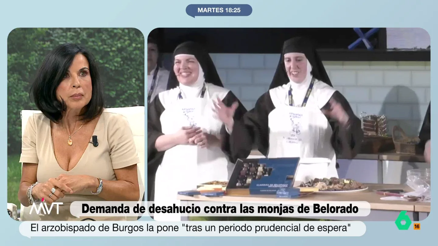 Bea de Vicente, sobre el desahucio a las clarisas de Belorado Beatriz de Vicente analiza en este vídeo el caso de las monjas de Belorado, después de que el arzobispado de Burgos haya decidido finalmente poner la demanda de desahucio del convento en el que se encuentran atrincheradas.
